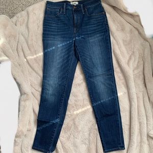 Madewell Denim Skinny Jeans Curvy Hi Rise